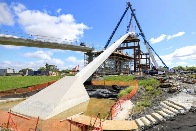 Waterview Hendon Footbridge Formwork